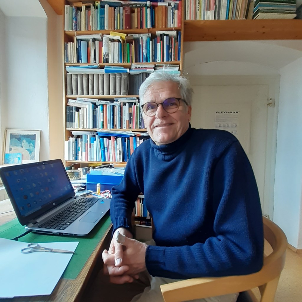 Der Initiator des Stadtschreiberprogramms in Nördlingen, Ralf Lehmann